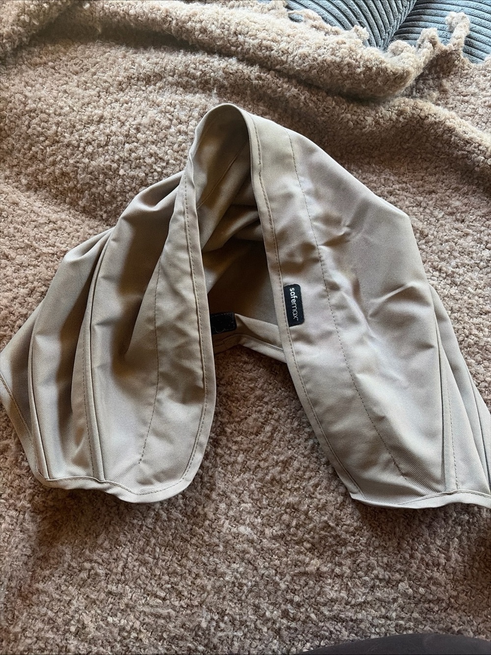 Evenflo Litemax Safemax Baby Infant Seat Replacement Canopy Desert Tan No Rod